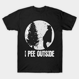 Camgs For I Pee Outside Inappropriate T-Shirt